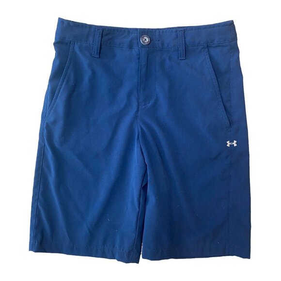 Under Armour Match Play Blue Shorts Golf Casual Youth Medium Lot of Two - Picture 6 of 9